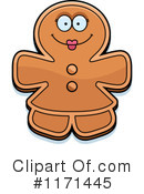 Gingerbread Woman Clipart #1171445 by Cory Thoman