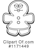 Gingerbread Woman Clipart #1171449 by Cory Thoman