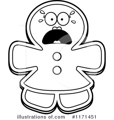 Royalty-Free (RF) Gingerbread Woman Clipart Illustration by Cory Thoman - Stock Sample #1171451