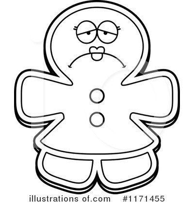 Gingerbread Woman Clipart #1171455 by Cory Thoman