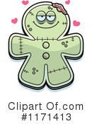 Gingerbread Zombie Clipart #1171413 by Cory Thoman