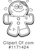 Gingerbread Zombie Clipart #1171424 by Cory Thoman