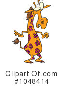 Giraffe Clipart #1048414 by toonaday