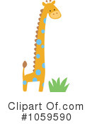 Giraffe Clipart #1059590 by peachidesigns