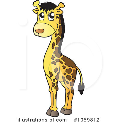 Giraffe Clipart #1059812 by visekart