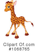 Giraffe Clipart #1068765 by Pushkin