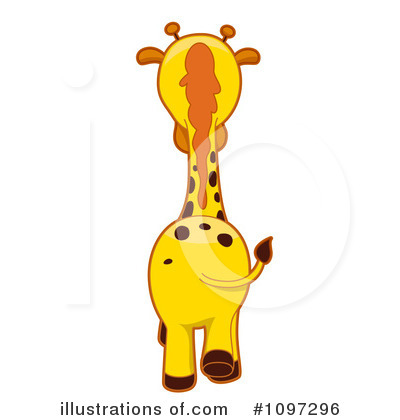 Royalty-Free (RF) Giraffe Clipart Illustration by BNP Design Studio - Stock Sample #1097296