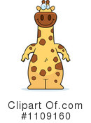 Giraffe Clipart #1109160 by Cory Thoman