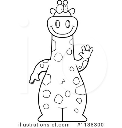 Royalty-Free (RF) Giraffe Clipart Illustration by Cory Thoman - Stock Sample #1138300