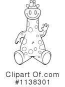 Giraffe Clipart #1138301 by Cory Thoman