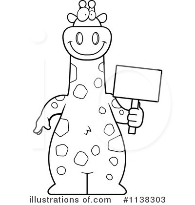 Royalty-Free (RF) Giraffe Clipart Illustration by Cory Thoman - Stock Sample #1138303