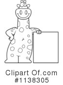 Giraffe Clipart #1138305 by Cory Thoman