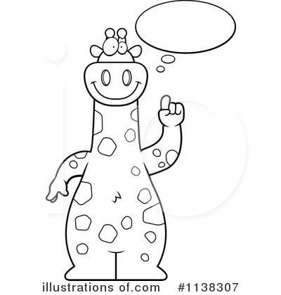 Royalty-Free (RF) Giraffe Clipart Illustration by Cory Thoman - Stock Sample #1138307