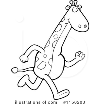 Royalty-Free (RF) Giraffe Clipart Illustration by Cory Thoman - Stock Sample #1156203