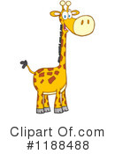 Giraffe Clipart #1188488 by Hit Toon