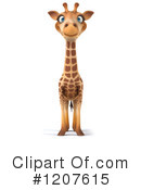 Giraffe Clipart #1207615 by Julos