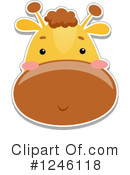 Giraffe Clipart #1246118 by BNP Design Studio