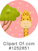 Giraffe Clipart #1252851 by BNP Design Studio