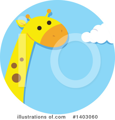 Giraffe Clipart #1403060 by BNP Design Studio