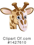 Giraffe Clipart #1427610 by AtStockIllustration
