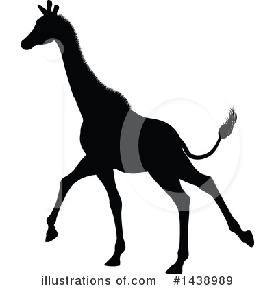 Giraffe Clipart #1438989 by AtStockIllustration