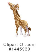 Giraffe Clipart #1445939 by AtStockIllustration