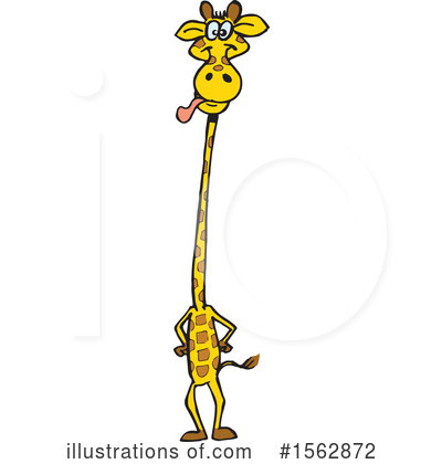 Giraffe Clipart #1562872 by Dennis Holmes Designs