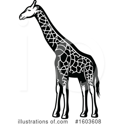 Giraffe Clipart #1603608 by Vector Tradition SM