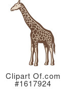 Giraffe Clipart #1617924 by Vector Tradition SM