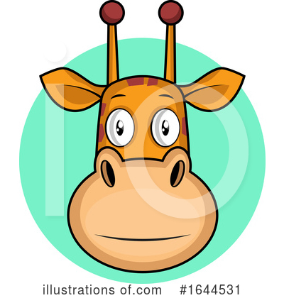 Royalty-Free (RF) Giraffe Clipart Illustration by Morphart Creations - Stock Sample #1644531