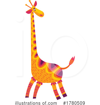 Royalty-Free (RF) Giraffe Clipart Illustration by Vector Tradition SM - Stock Sample #1780509