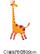 Giraffe Clipart #1780509 by Vector Tradition SM
