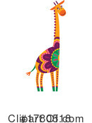 Giraffe Clipart #1780518 by Vector Tradition SM