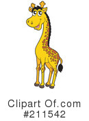 Giraffe Clipart #211542 by visekart