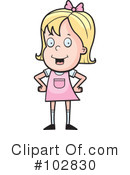 Girl Clipart #102830 by Cory Thoman