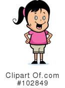 Girl Clipart #102849 by Cory Thoman