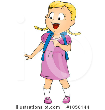 Royalty-Free (RF) Girl Clipart Illustration by BNP Design Studio - Stock Sample #1050144