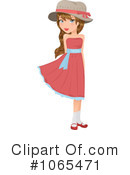 Girl Clipart #1065471 by Melisende Vector