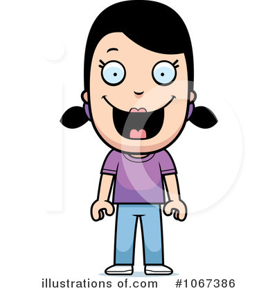 Royalty-Free (RF) Girl Clipart Illustration by Cory Thoman - Stock Sample #1067386