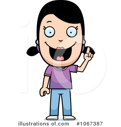 Royalty-Free (RF) Girl Clipart Illustration by Cory Thoman - Stock Sample #1067387