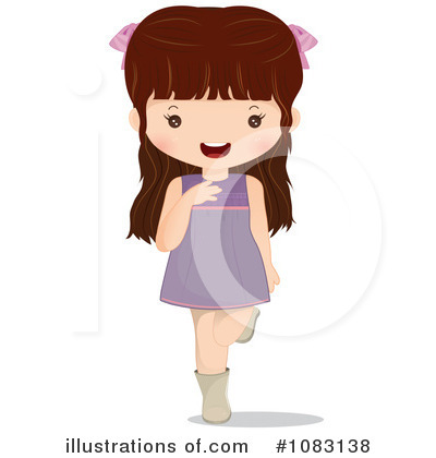 Royalty-Free (RF) Girl Clipart Illustration by Melisende Vector - Stock Sample #1083138