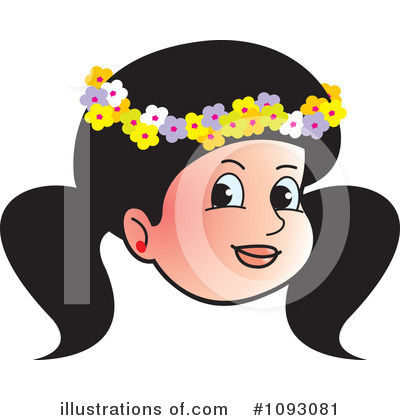 Royalty-Free (RF) Girl Clipart Illustration by Lal Perera - Stock Sample #1093081