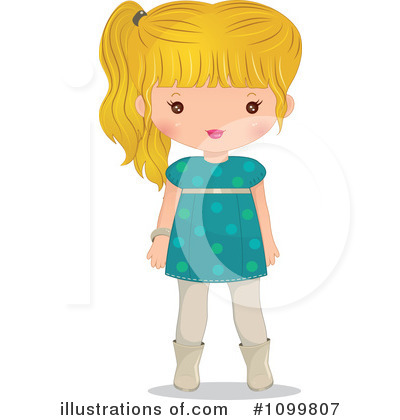 Royalty-Free (RF) Girl Clipart Illustration by Melisende Vector - Stock Sample #1099807