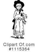 Girl Clipart #1115364 by Prawny Vintage