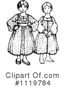 Girl Clipart #1119784 by Prawny Vintage