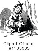 Girl Clipart #1135305 by Prawny Vintage