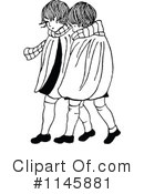 Girl Clipart #1145881 by Prawny Vintage