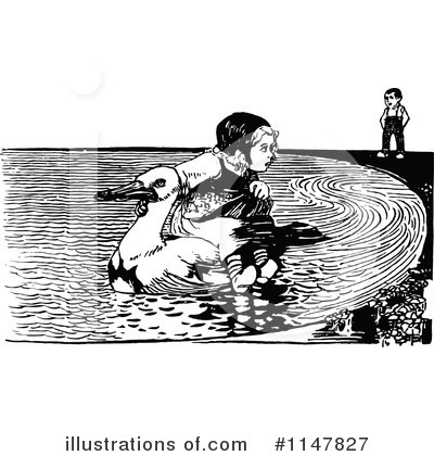 Ducks Clipart #1147827 by Prawny Vintage