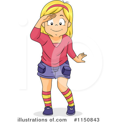 Royalty-Free (RF) Girl Clipart Illustration by BNP Design Studio - Stock Sample #1150843