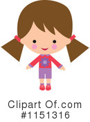 Girl Clipart #1151316 by peachidesigns